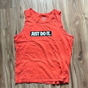 Nike Bold Red Sleeveless Top